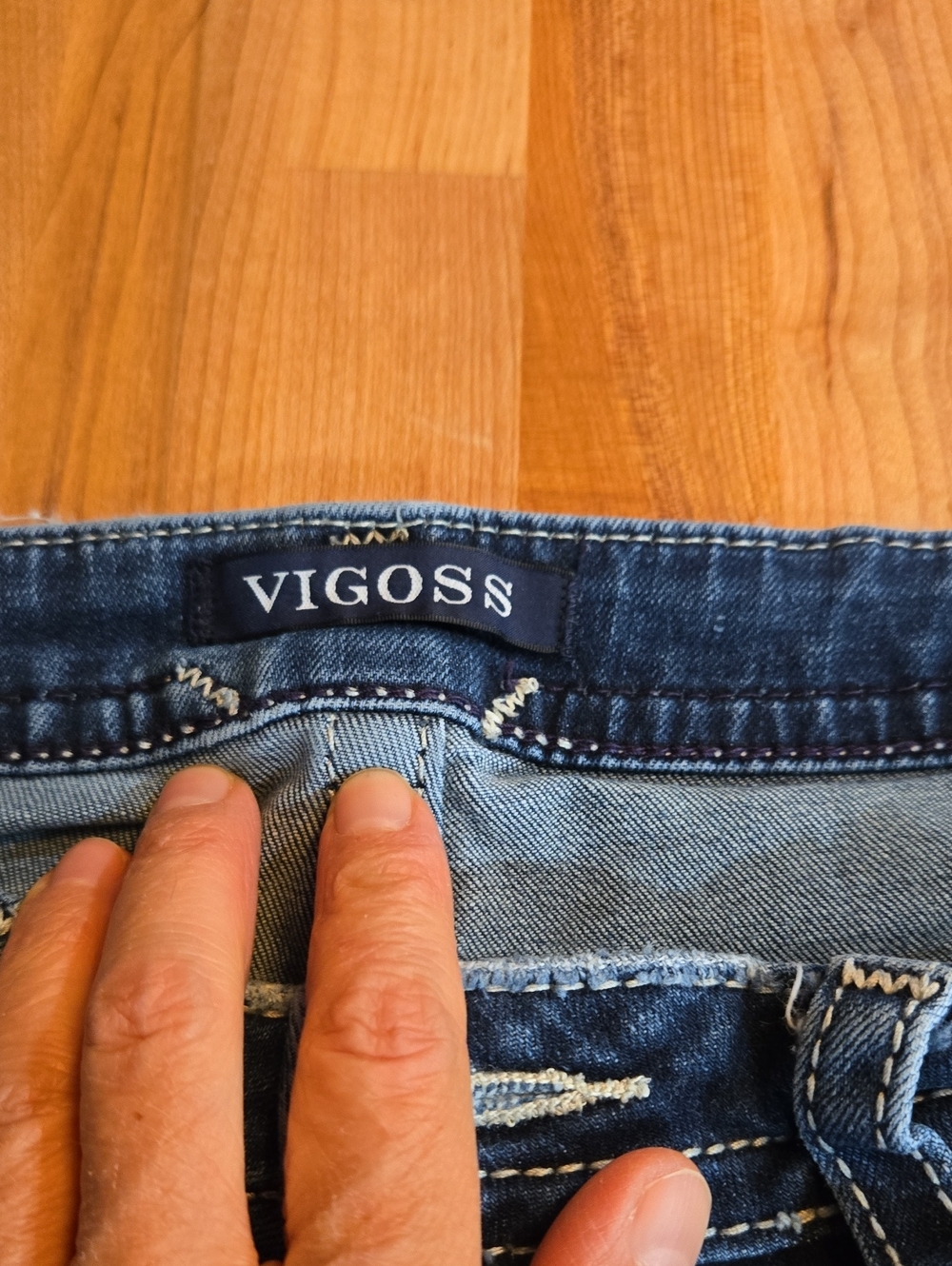 Vigoss Women's Blue Denim Jeans